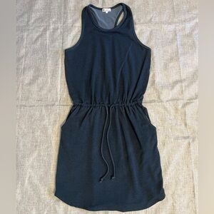 Sundry for Evereve Weekender Dress Navy Blue Size 2 Medium